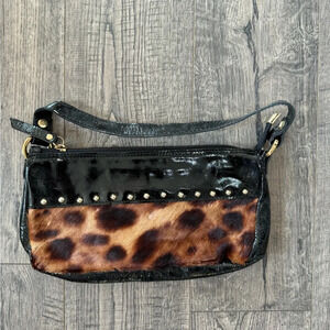 Regina Schrecker Italian Genuine Cowhide Leather Small Handbag